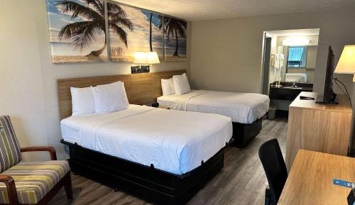 Double Room with Two Double Beds - Smoking