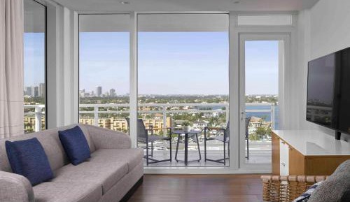 King Suite with Corner Balcony and View